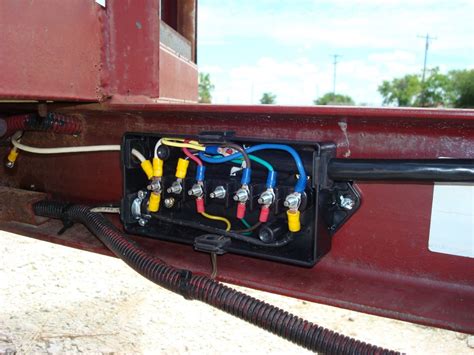 how to wire trailer junction box|trailer wiring junction box napa.